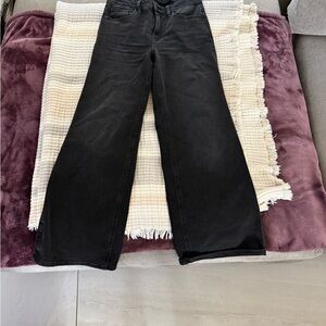 Quince Black Flare & Wide Leg Jeans
